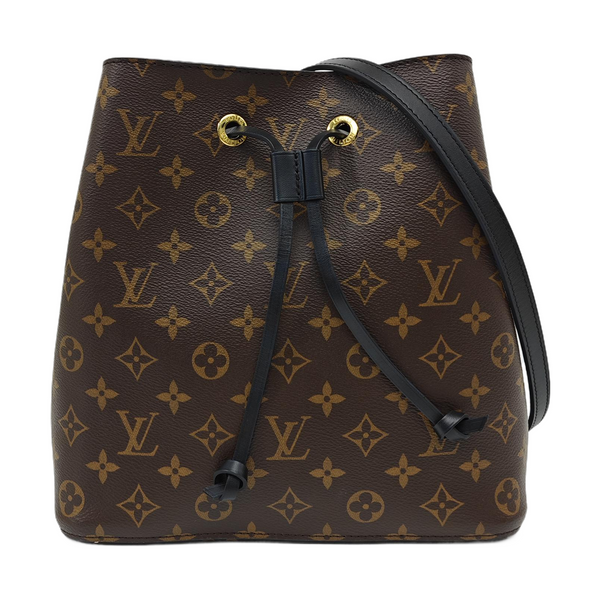 NÉONOÉ MM Monogram Coated Canvas Brown