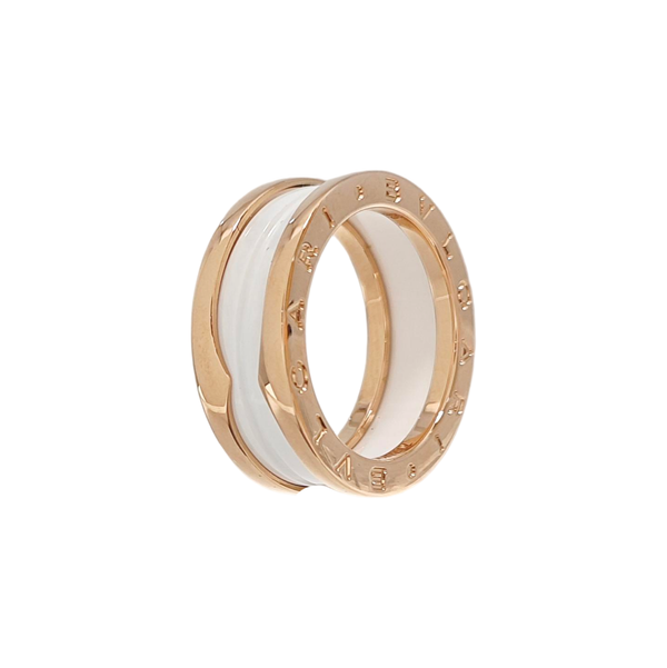 B.ZERO1 18k Rose Gold Ring EU 55