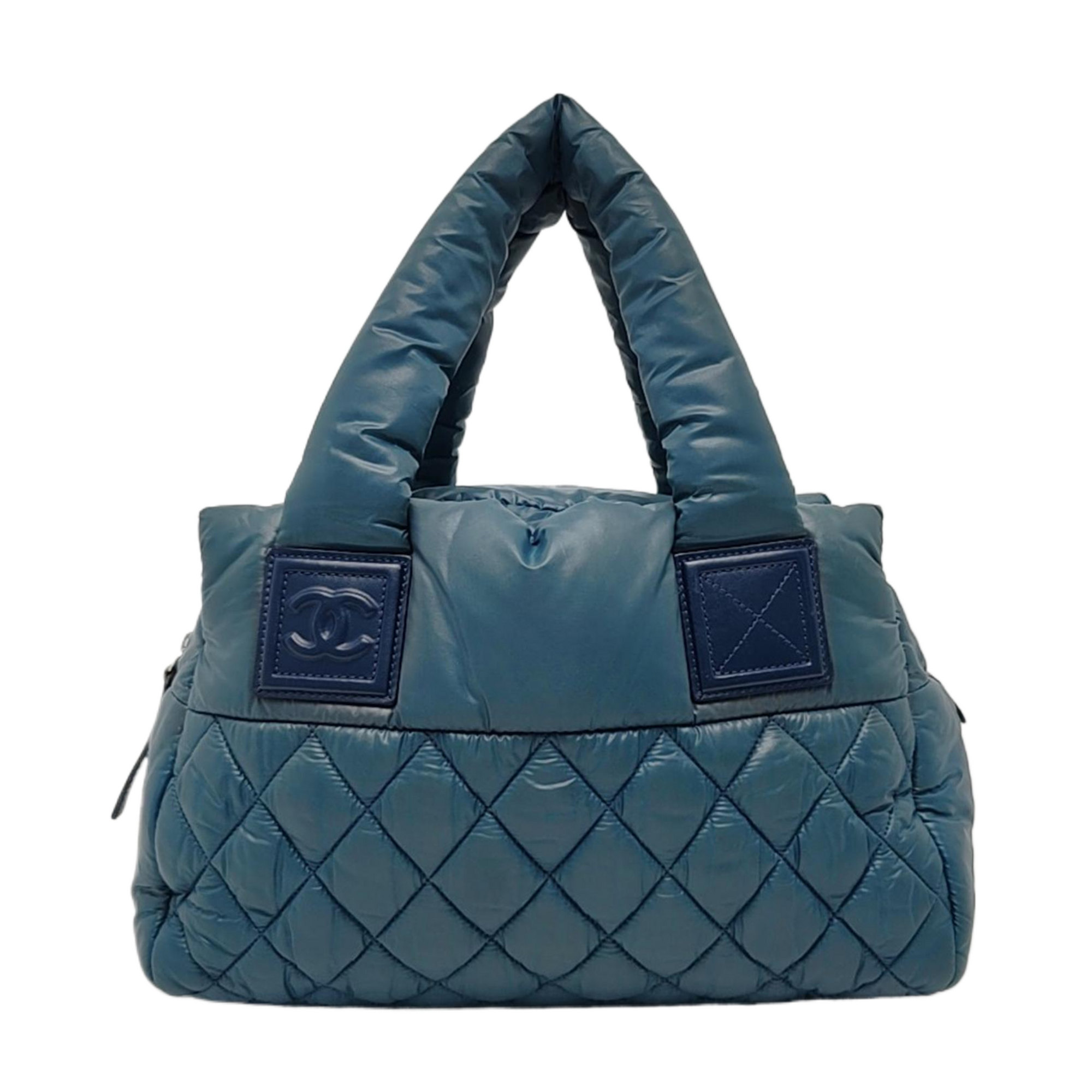 COCO COCOON Quilted Nylon Blue