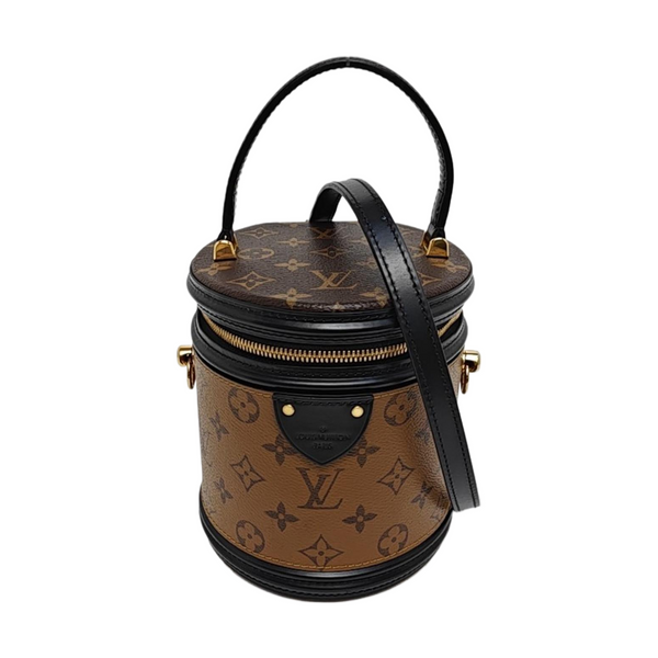 CANNES PM Monogram Coated Canvas Brown