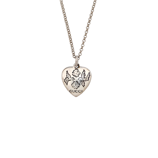 Blind For Love 925 Sterling Silver Necklace