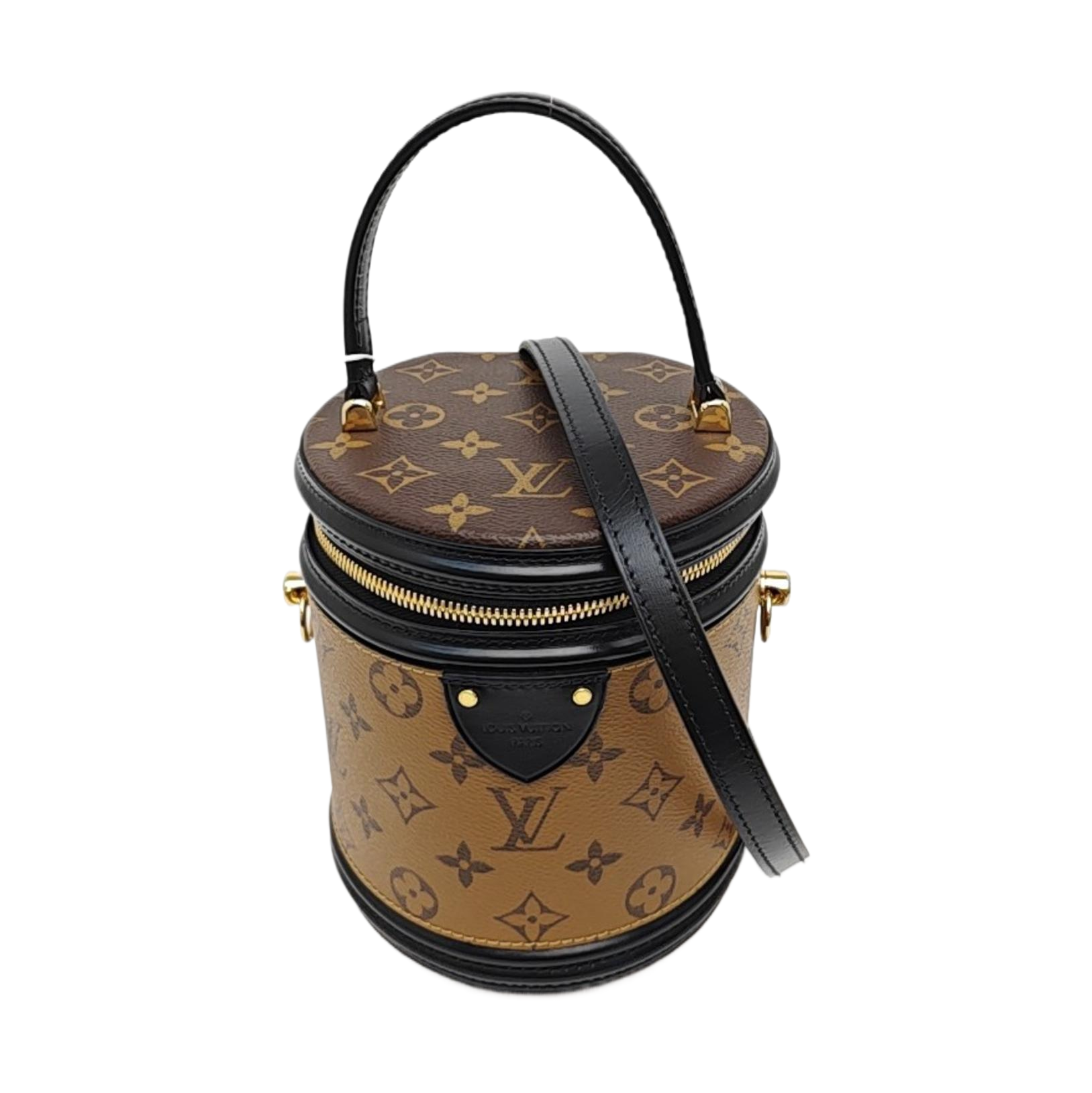 CANNES PM Monogram Coated Canvas Brown
