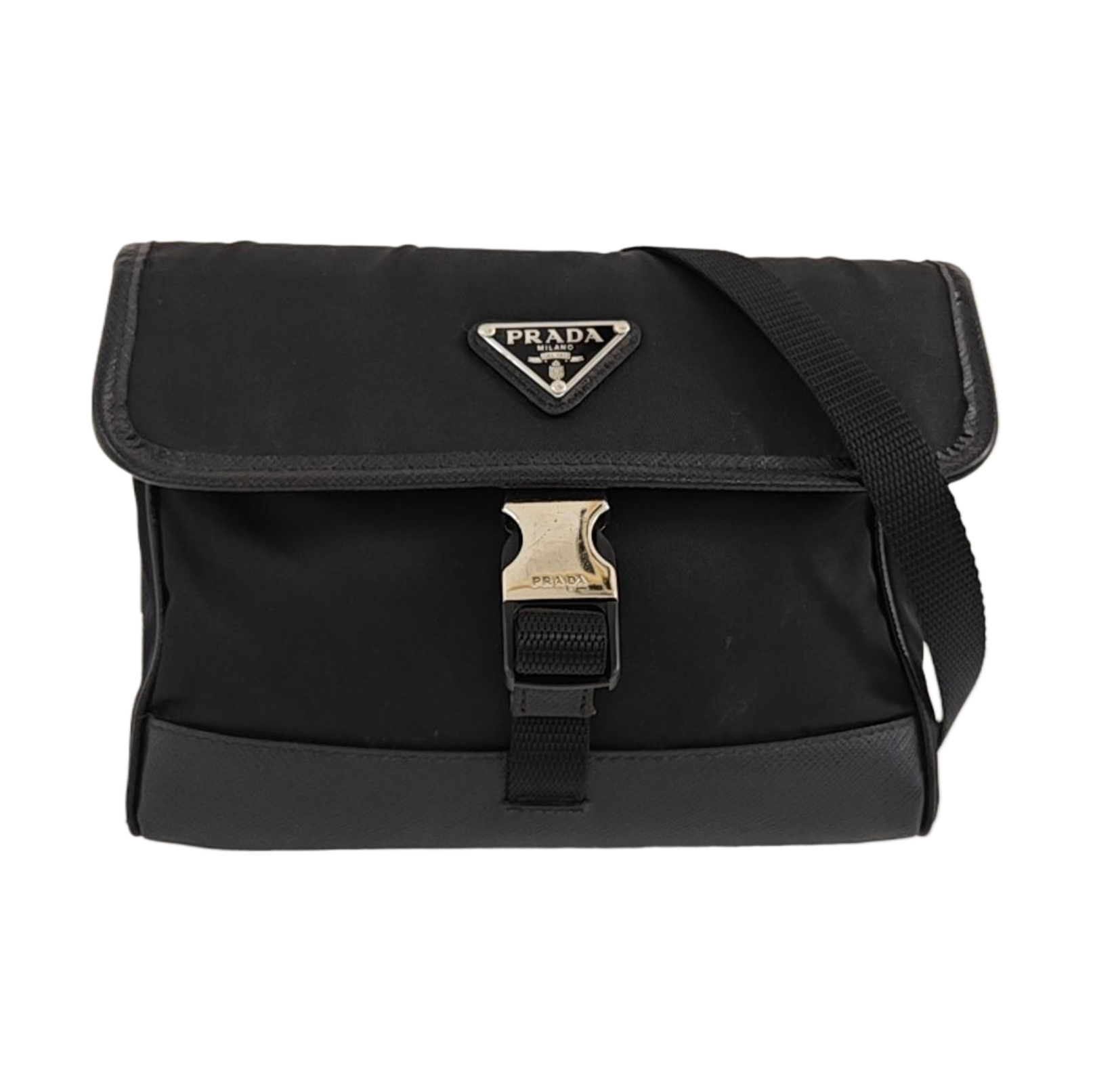 Fold Wallet Nylon Black