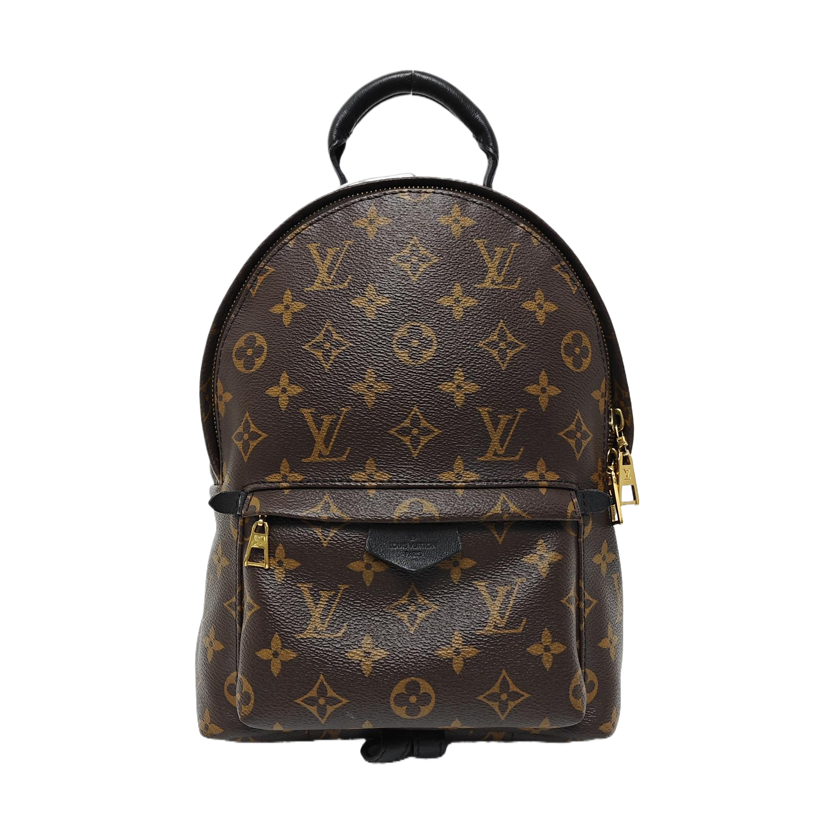 PALM SPRINGS PM Monogram Coated Canvas Brown