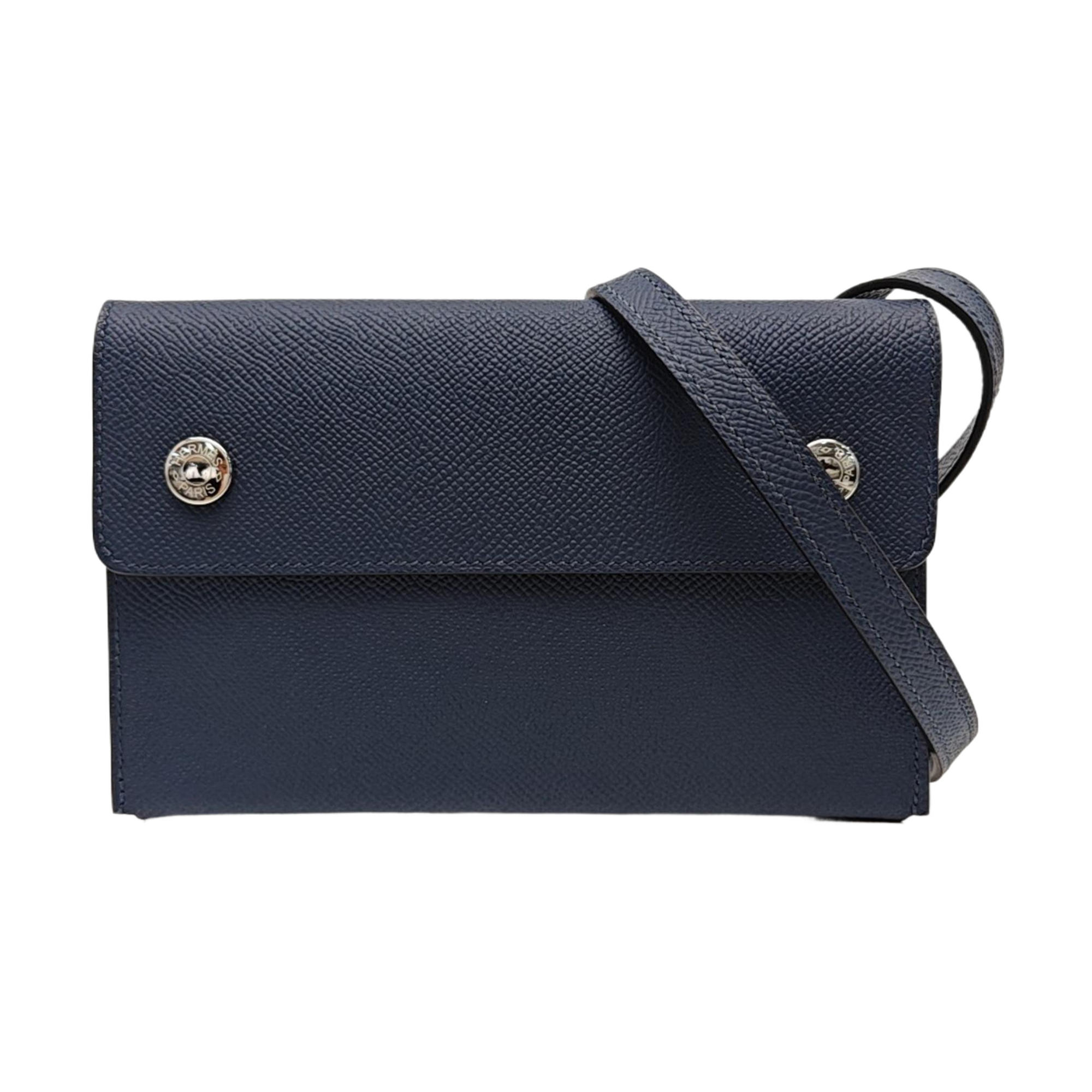 Hermèsnap Epsom Blue