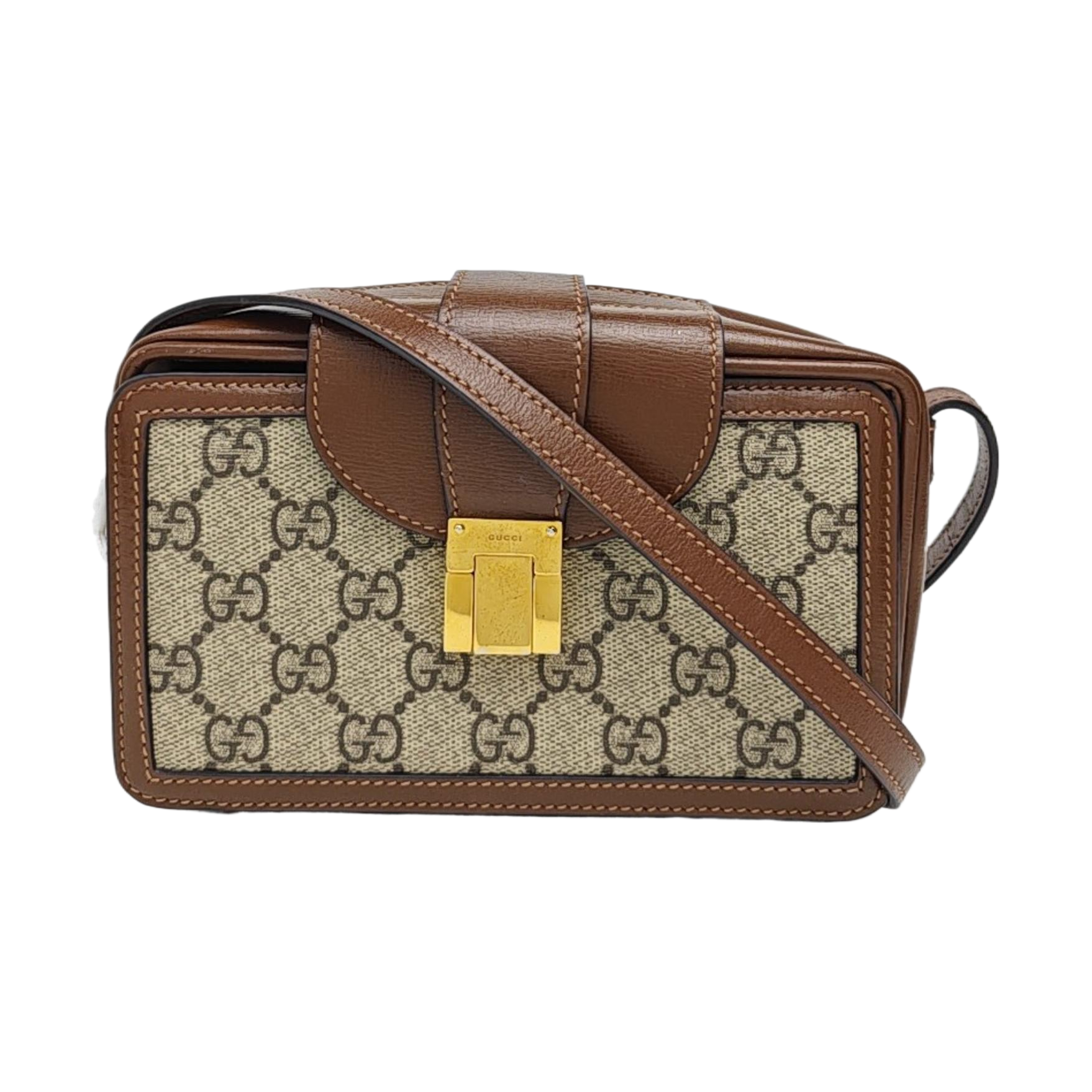 Monogram Coated Canvas Shoulder Bag Mini Multicolor