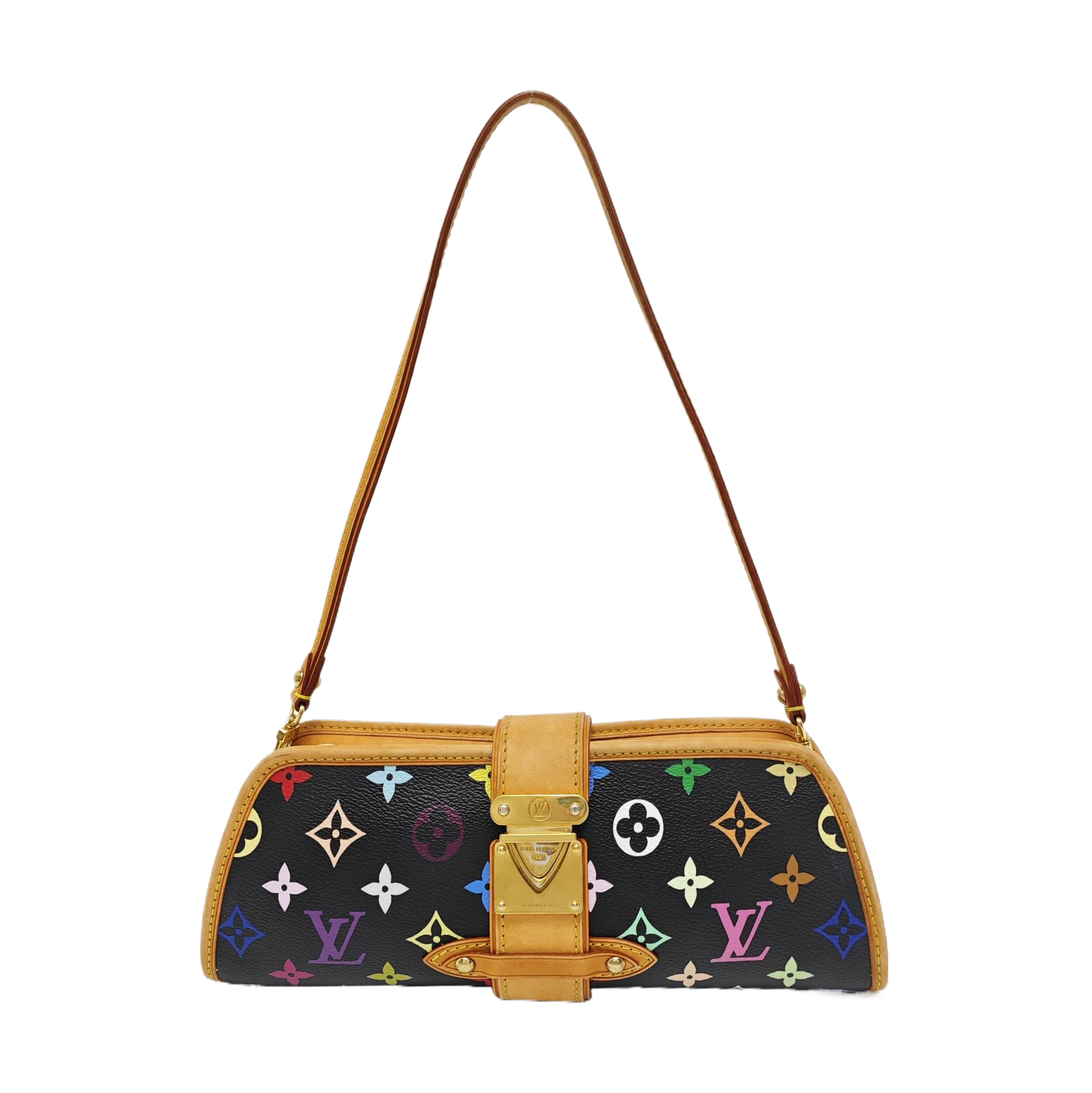 LV × TM SHIRLEY Monogram Coated Canvas Black