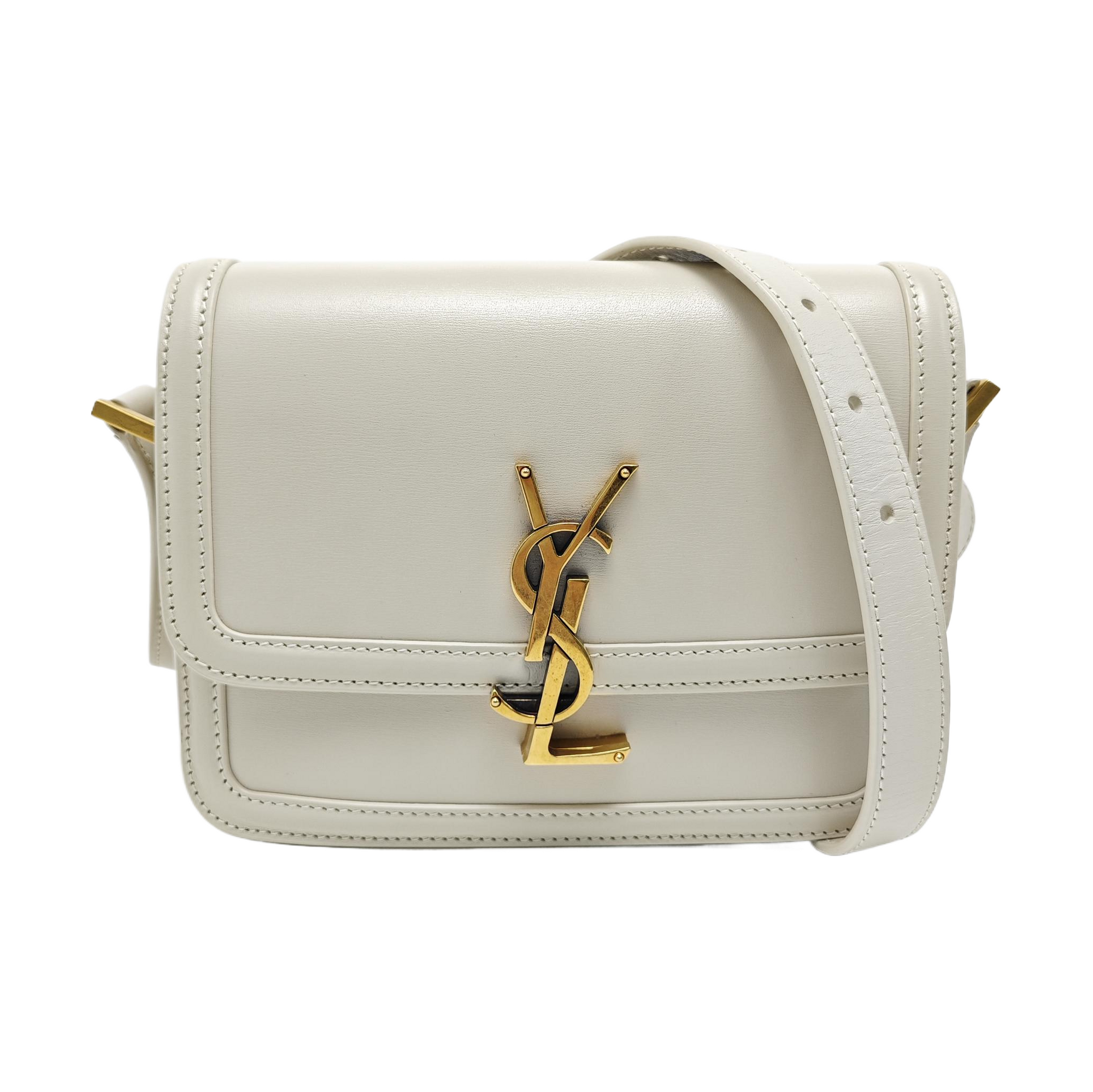 SOLFERINO Small Calfskin White