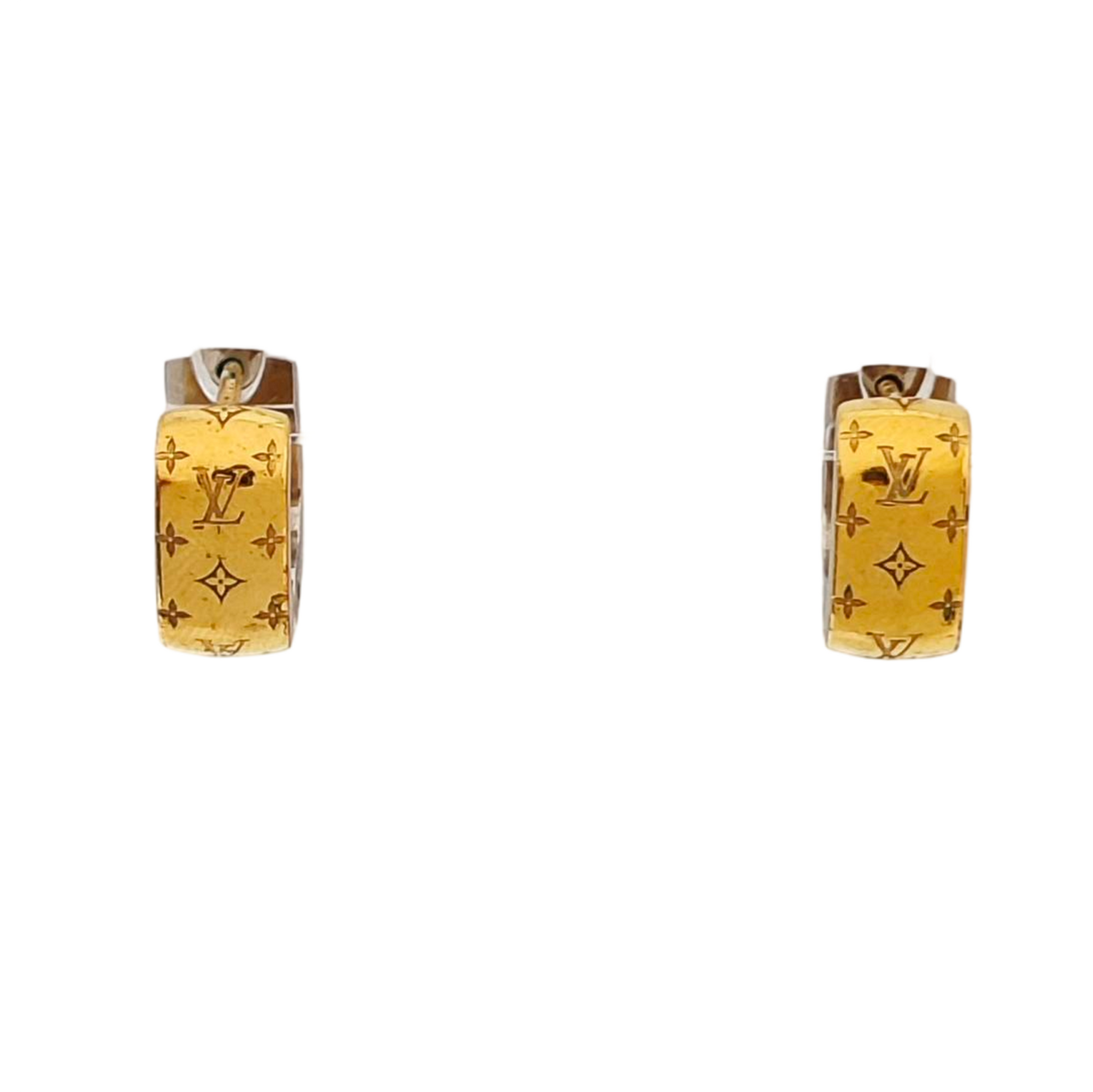 Metal Gold Stud Earrings