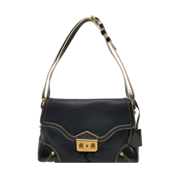 L'ESSENTIEL Calfskin Black