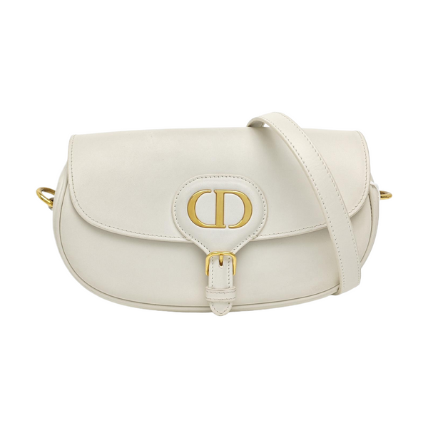 Bobby Medium Calfskin White