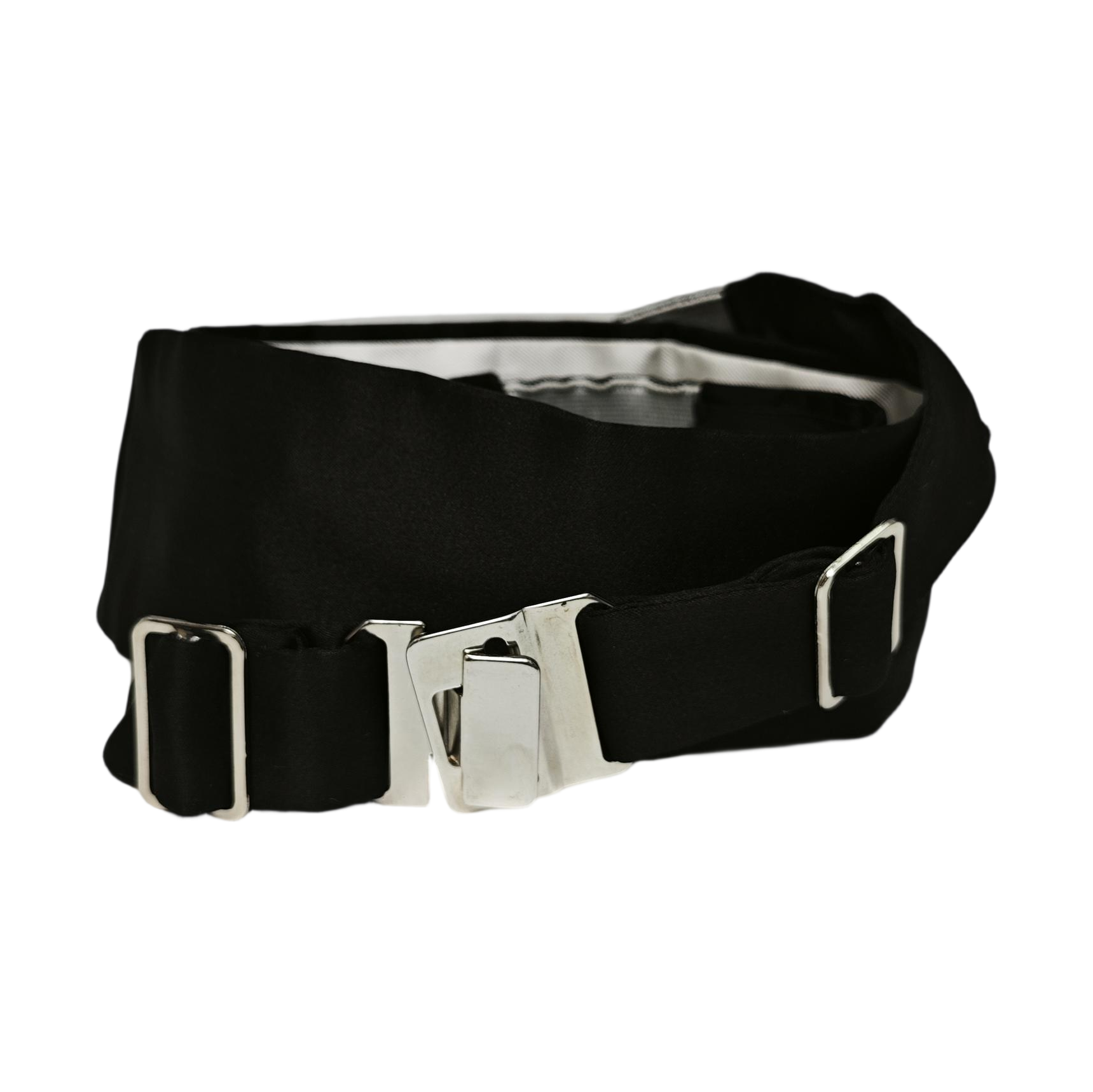 Mulberry Silk Belt Black