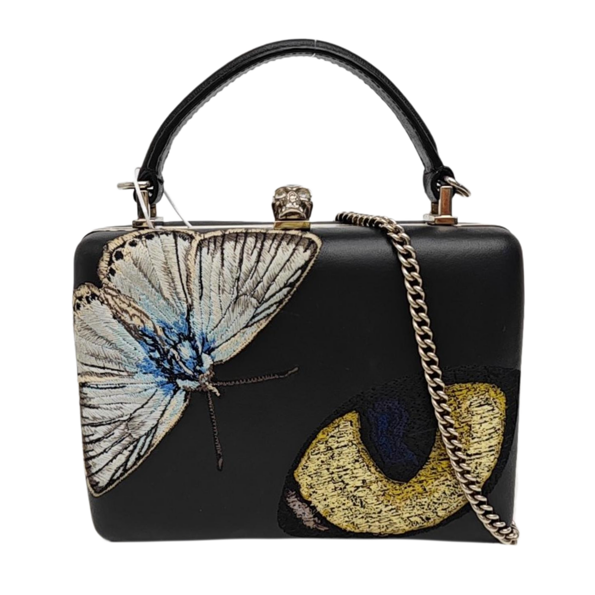 Calfskin Shoulder Bag Black