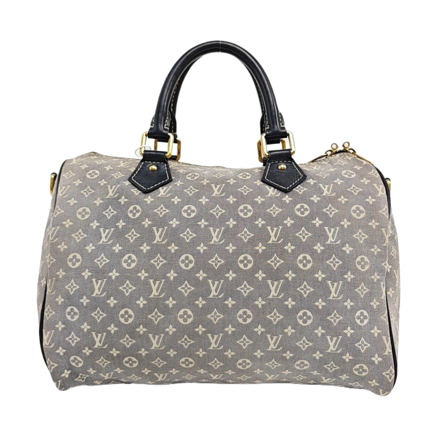 Monogram Canvas Top Handle Bag Blue