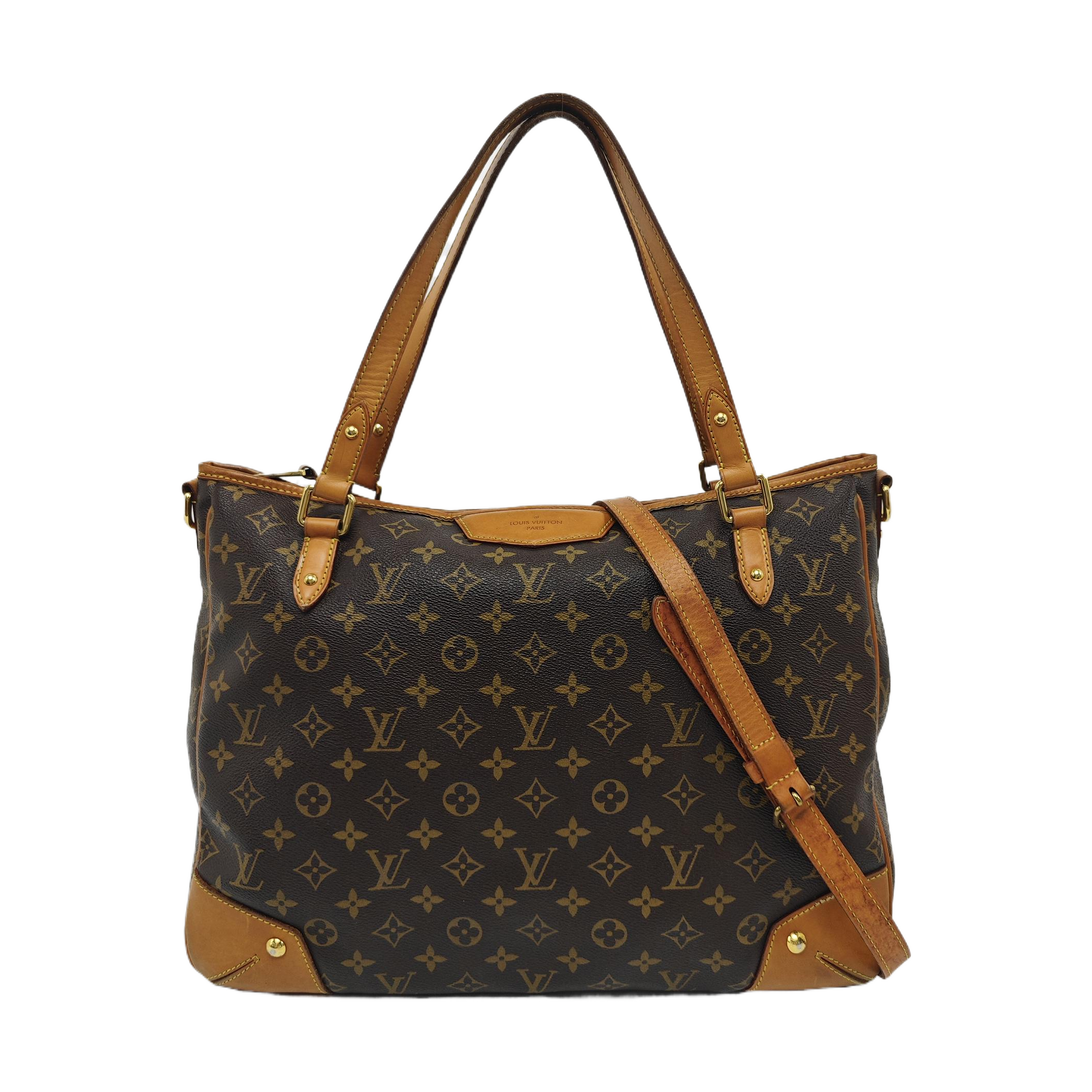 ESTRELA GM Monogram Coated Canvas Brown