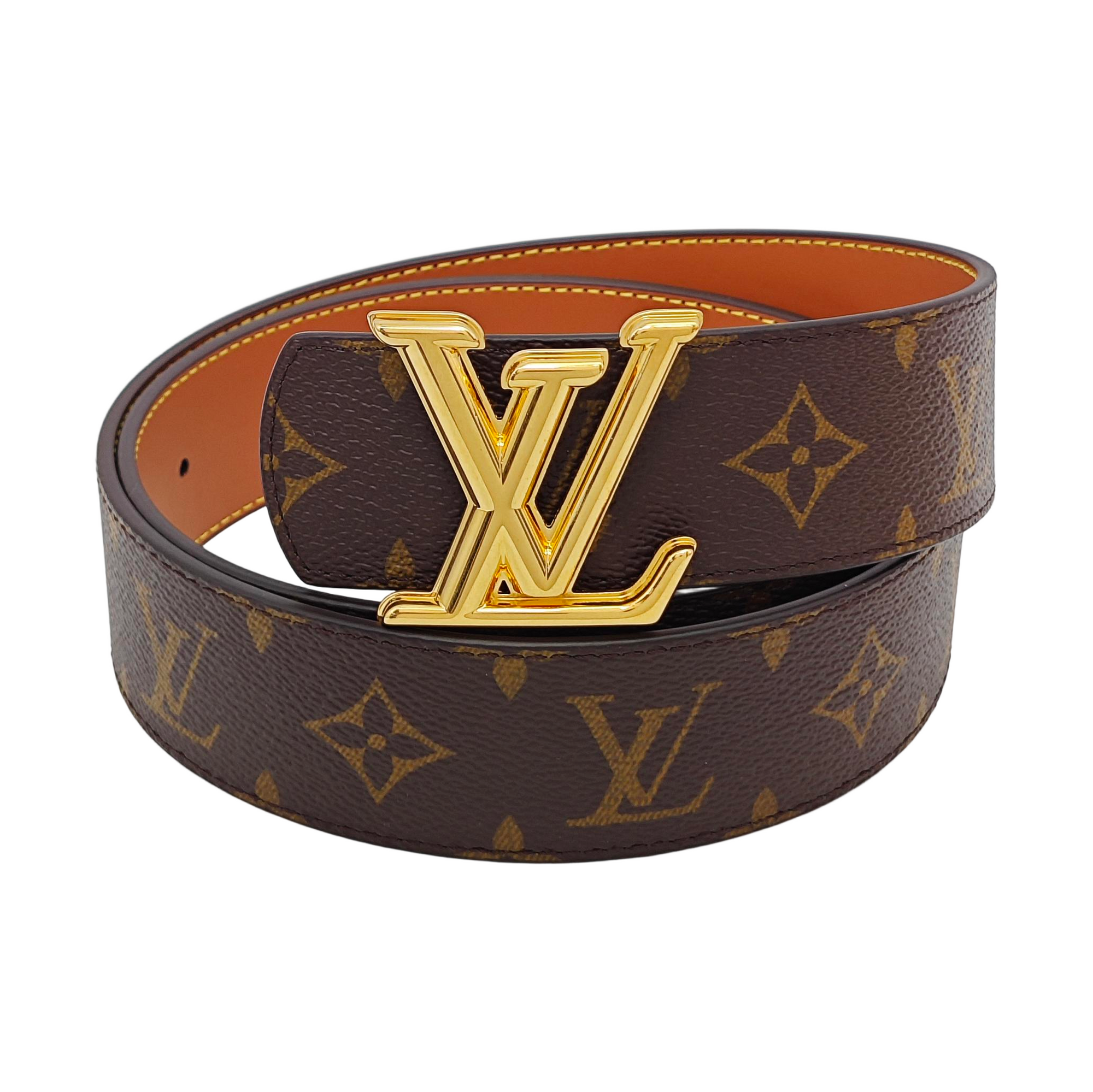 Coated Canvas Belt Brown