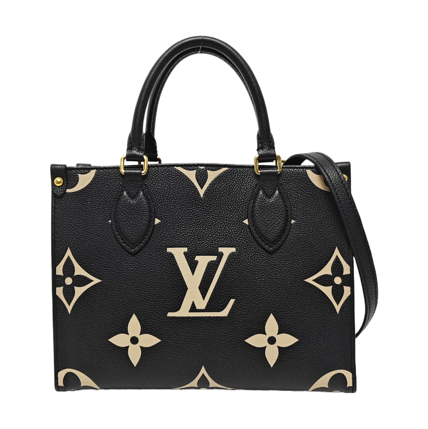 ONTHEGO PM Calfskin Black