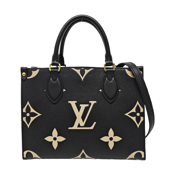 ONTHEGO PM Calfskin Black