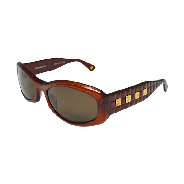 Synthetic Sunglasses Brown
