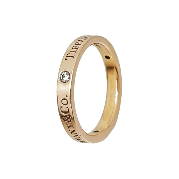 Tiffany & Co. 18k Rose Gold Ring EU 51