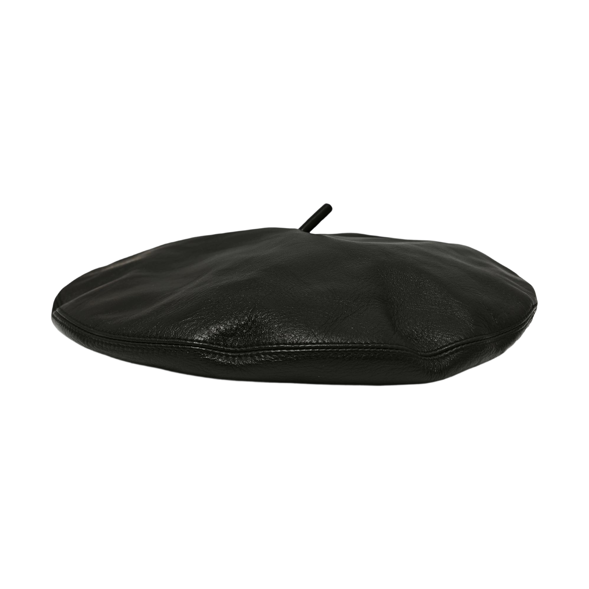 Lambskin Hat Black