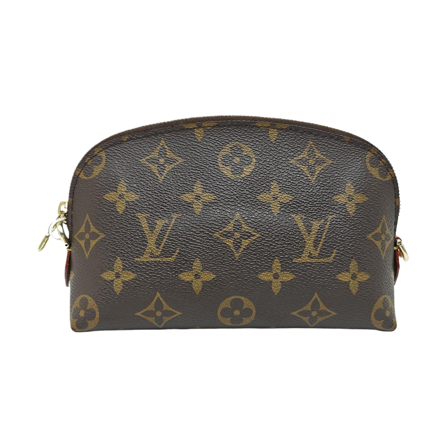 COSMETIC PM Monogram Coated Canvas Brown