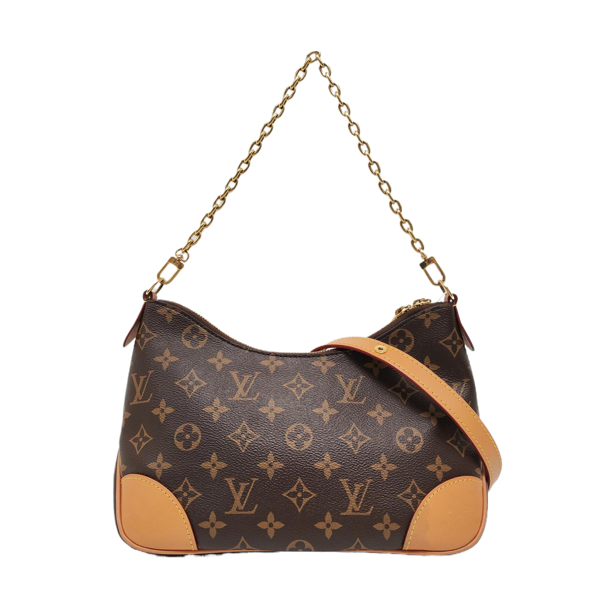BOULOGNE Monogram Coated Canvas Brown