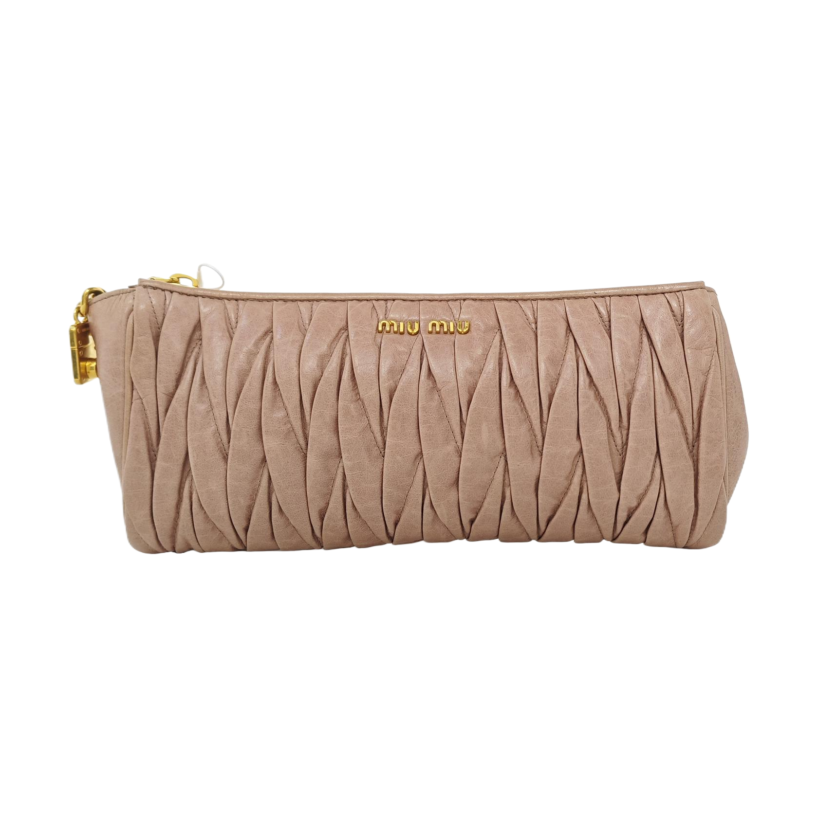 Matelassé Quilted Calfskin Pink