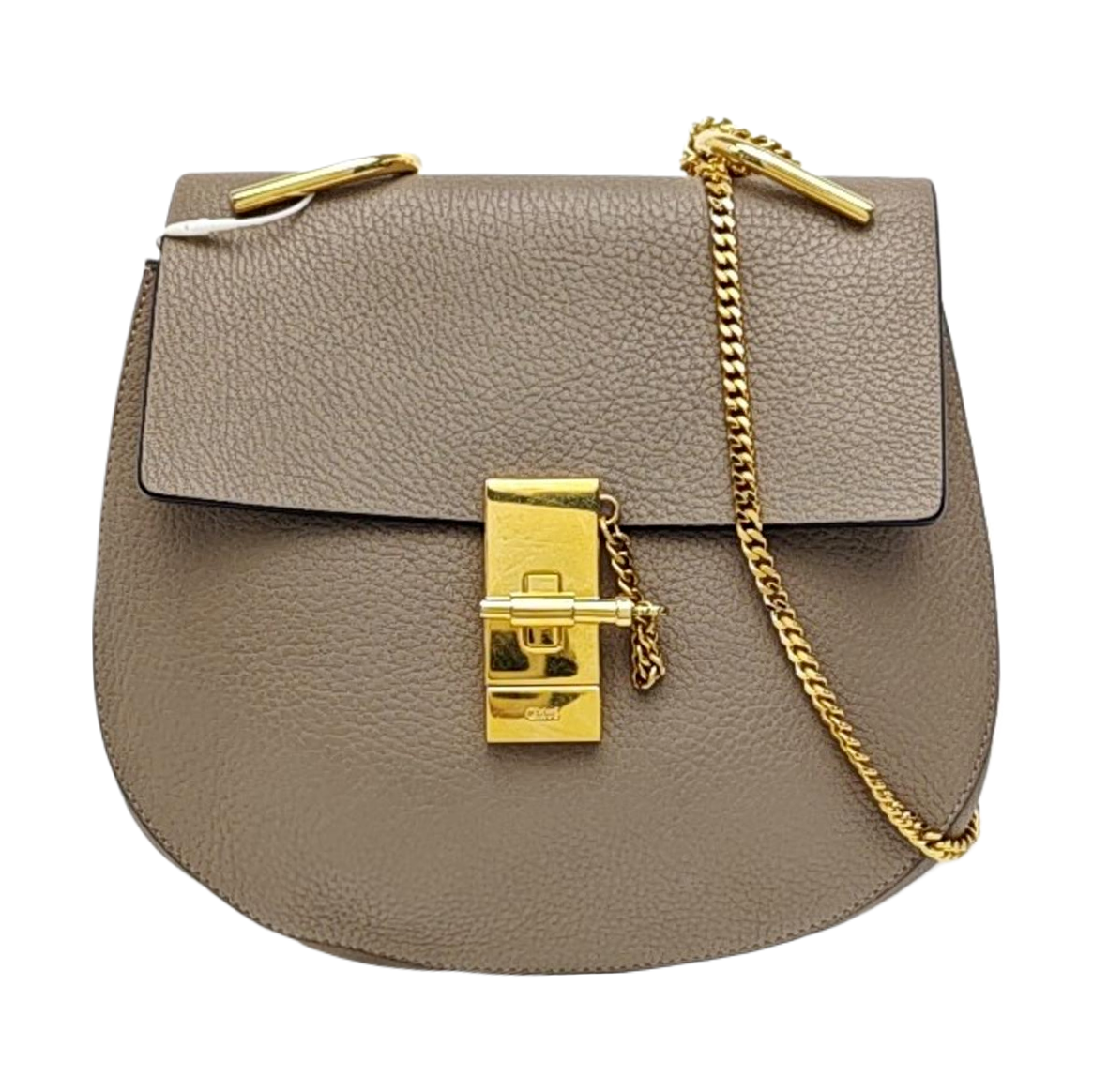 Drew Medium Calfskin Gray