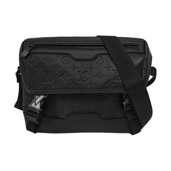 PULSE Monogram Calfskin Black