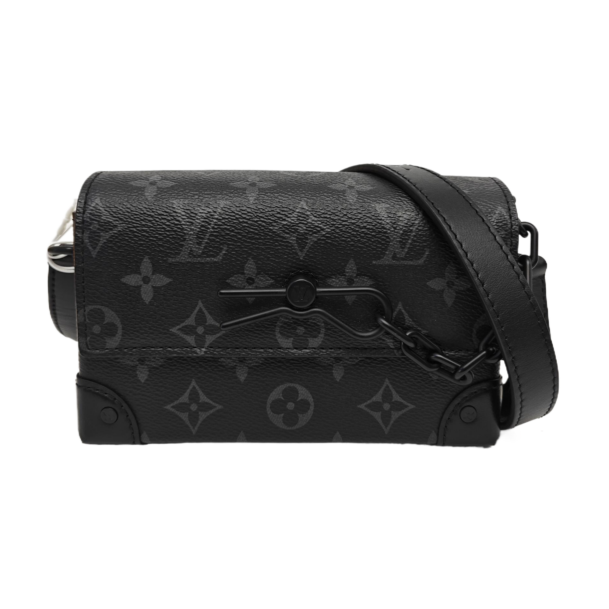 STEAMER Mini Monogram Calfskin Black