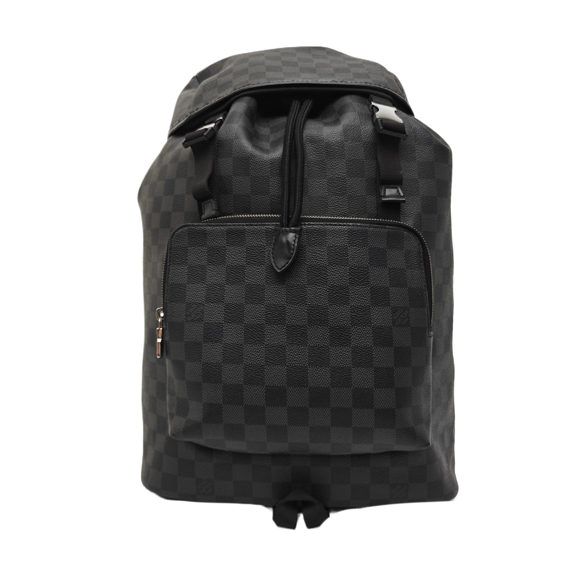 ZACK Damier Graphite Coated Canvas Gray