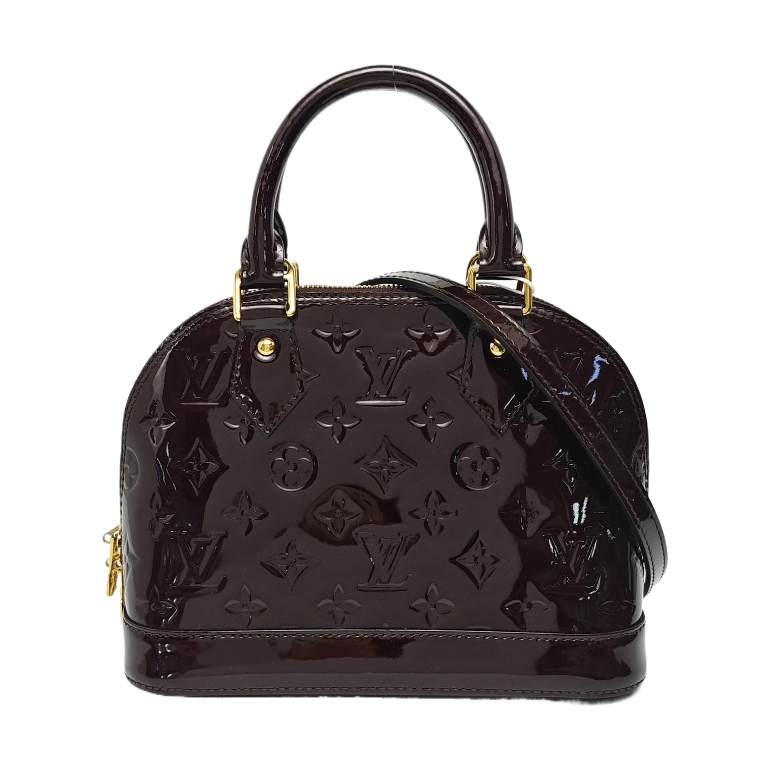 ALMA BB Monogram Calfskin Red
