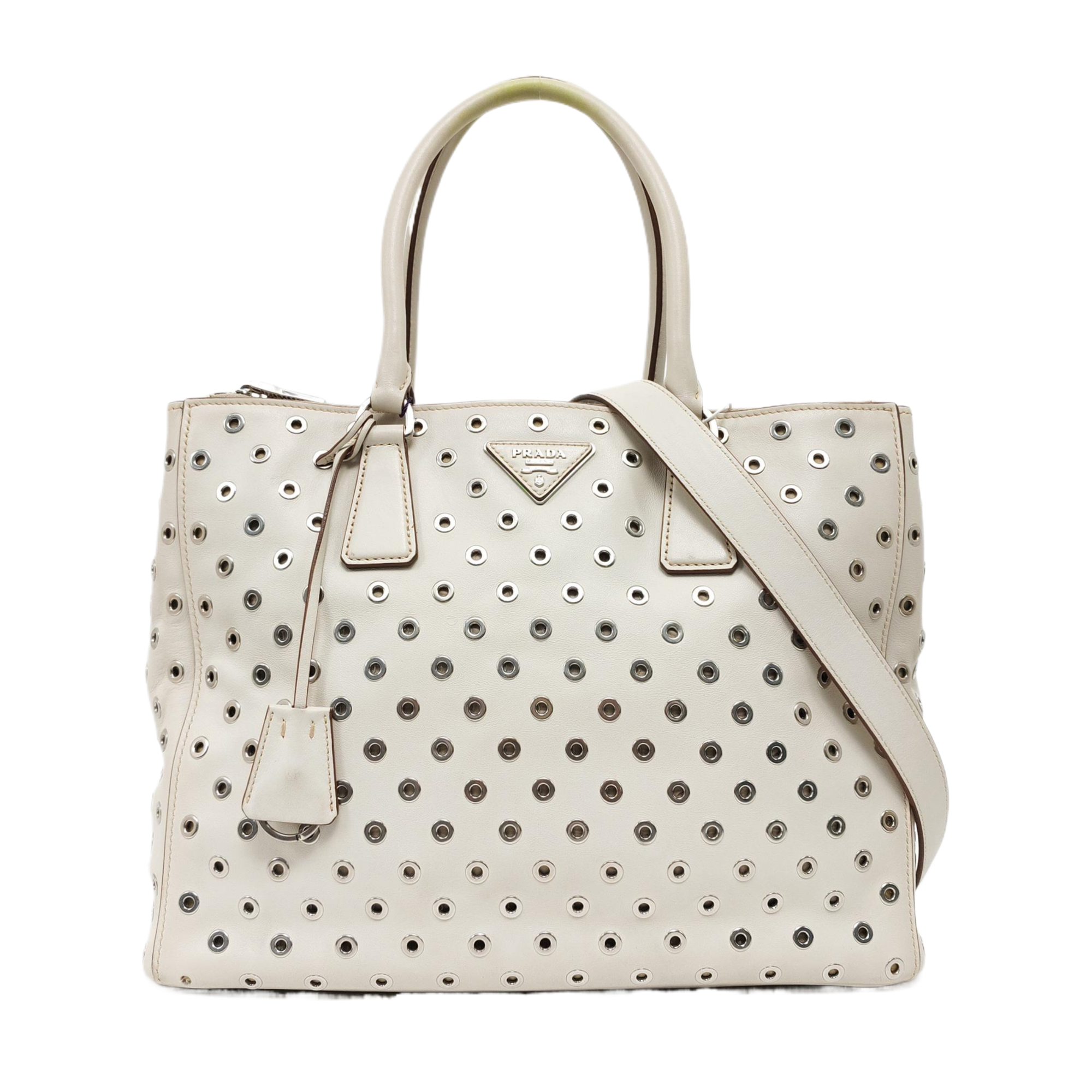Calfskin Tote Bag White