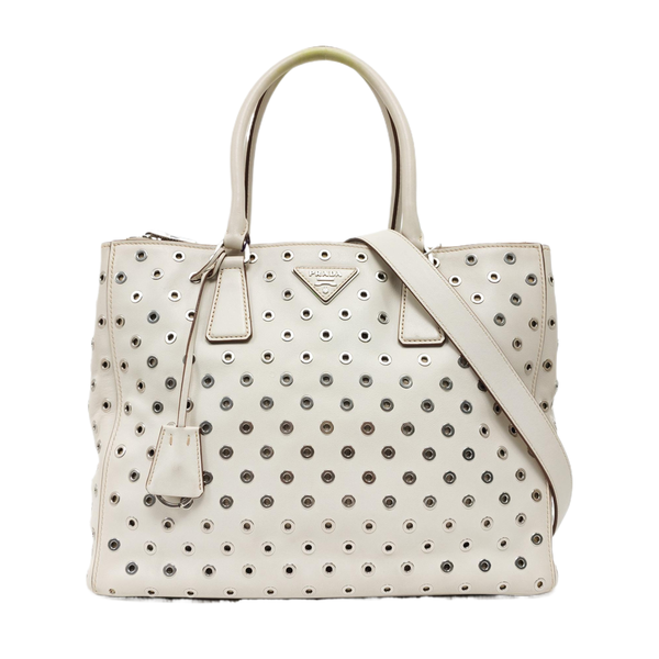 Calfskin Tote Bag White