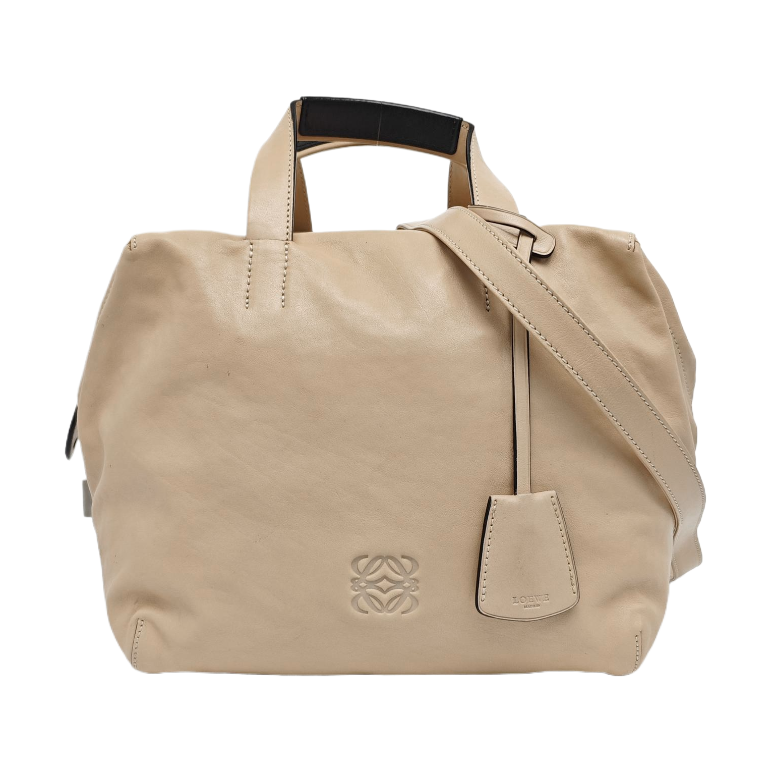 Calfskin Shoulder Bag Pink