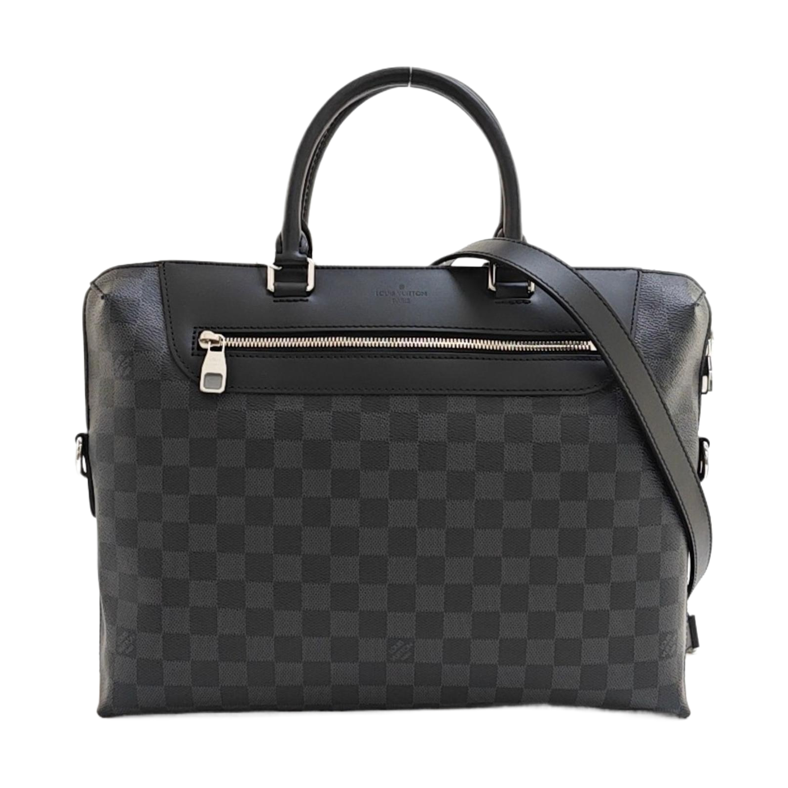 PORTE-DOCUMENTS Damier Graphite Coated Canvas Gray