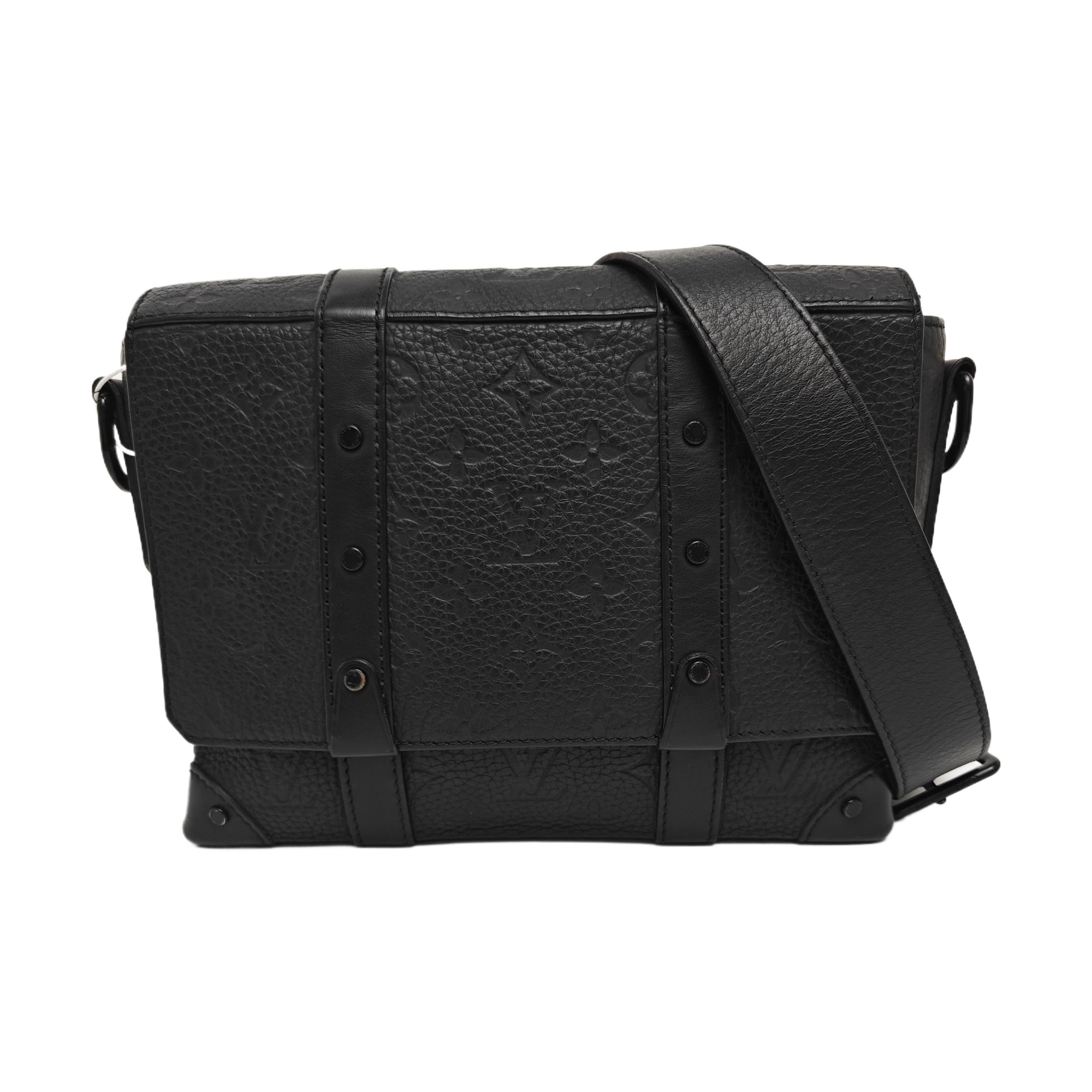 TRUNK PM Calfskin Black