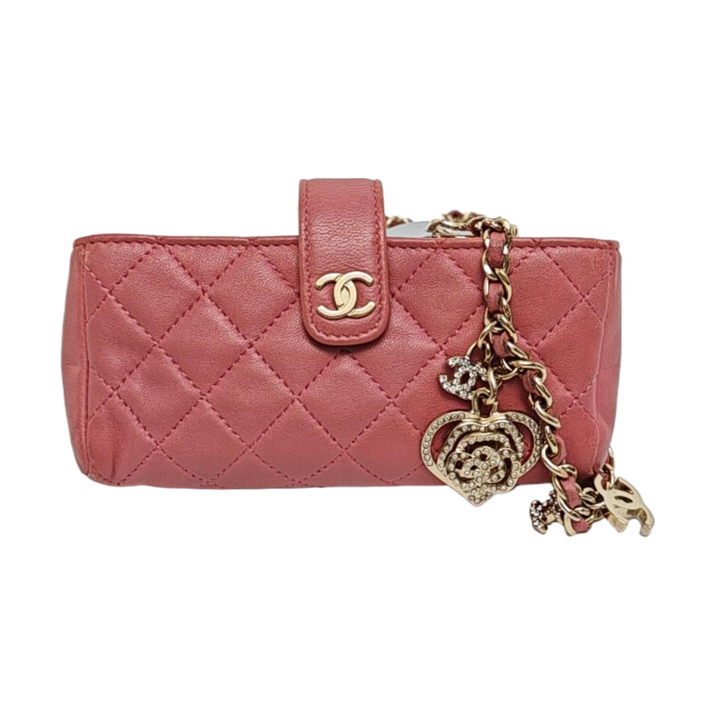 Quilted Lambskin Mini Pink