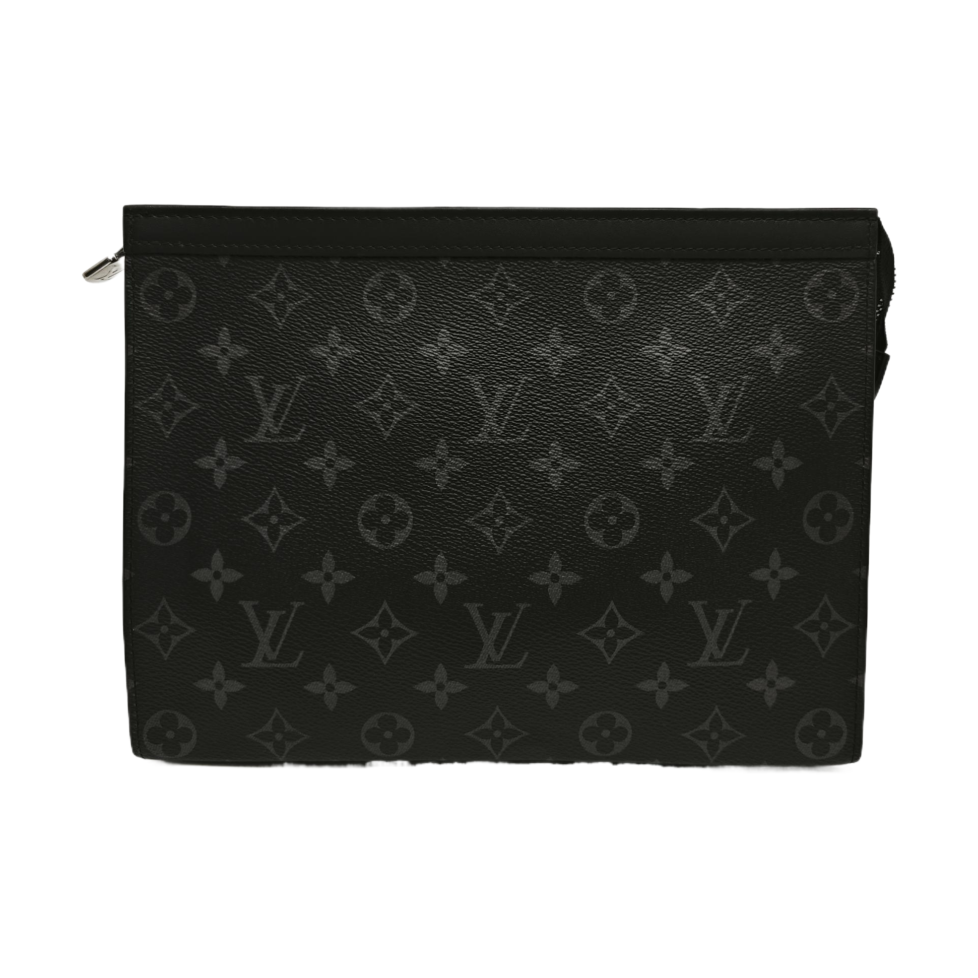 Pochette Voyag MM Monogram Coated Canvas Black