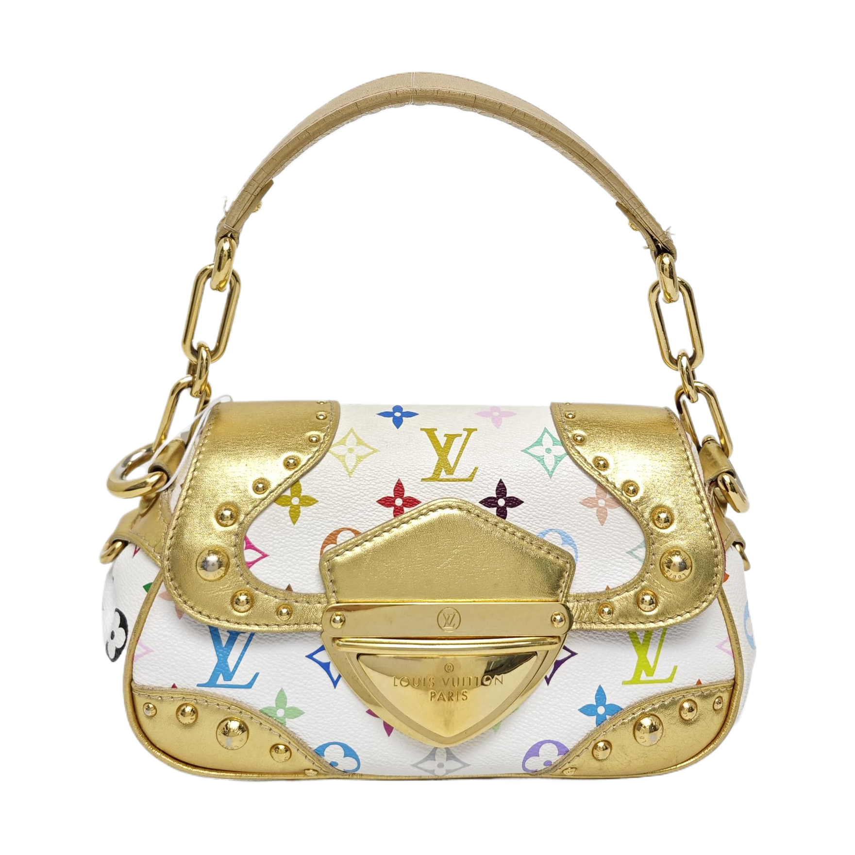 LV × TM MARILYN Monogram Coated Canvas White