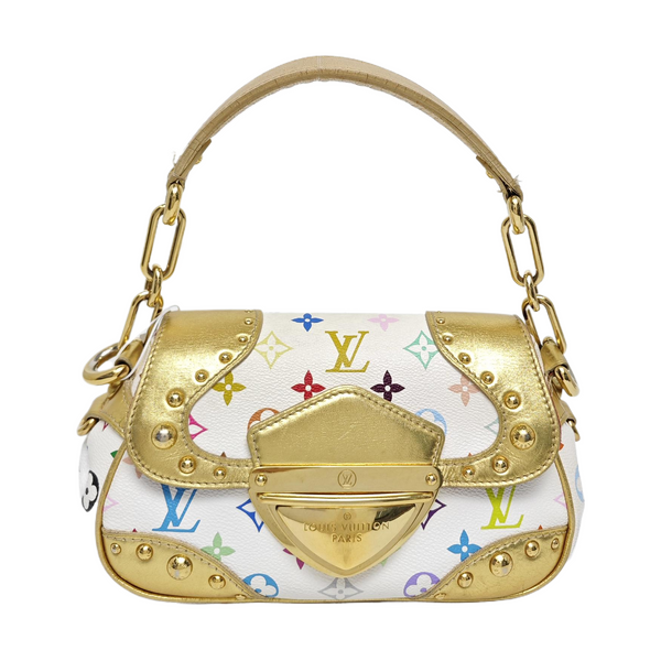 LV × TM MARILYN Monogram Coated Canvas White