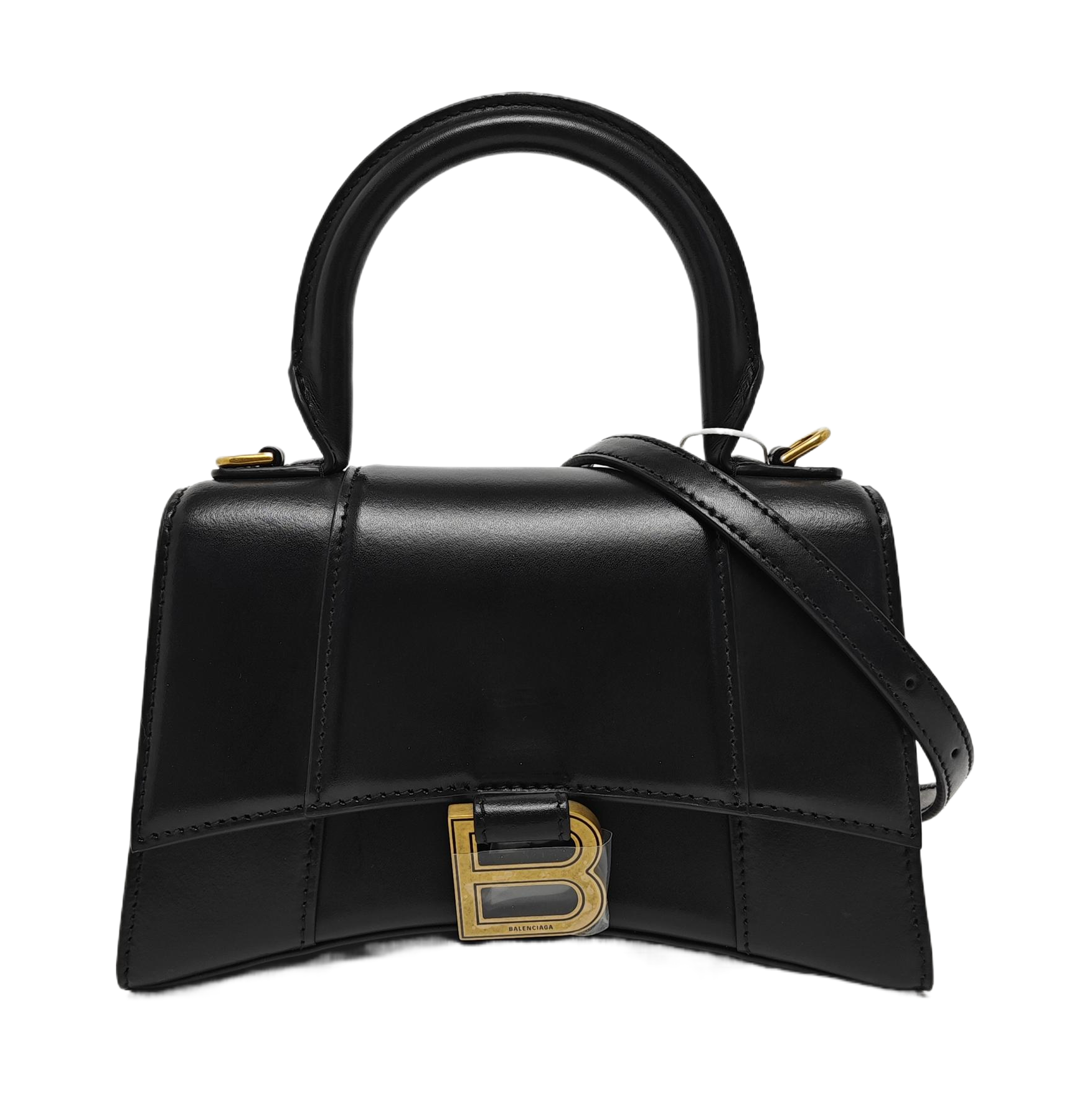 Hourglass XS Calfskin Black