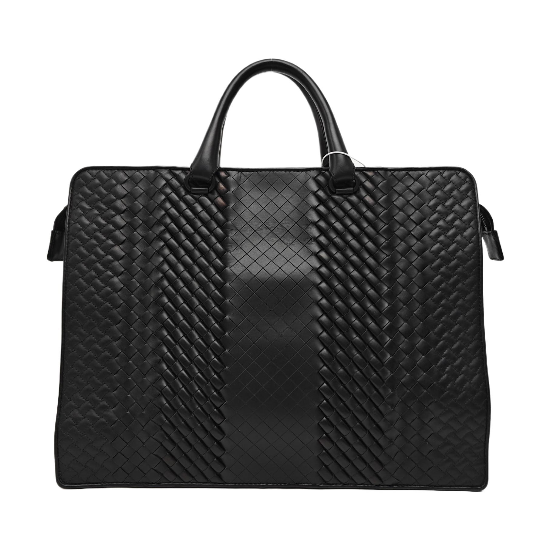 Calfskin Top Handle Bag Black