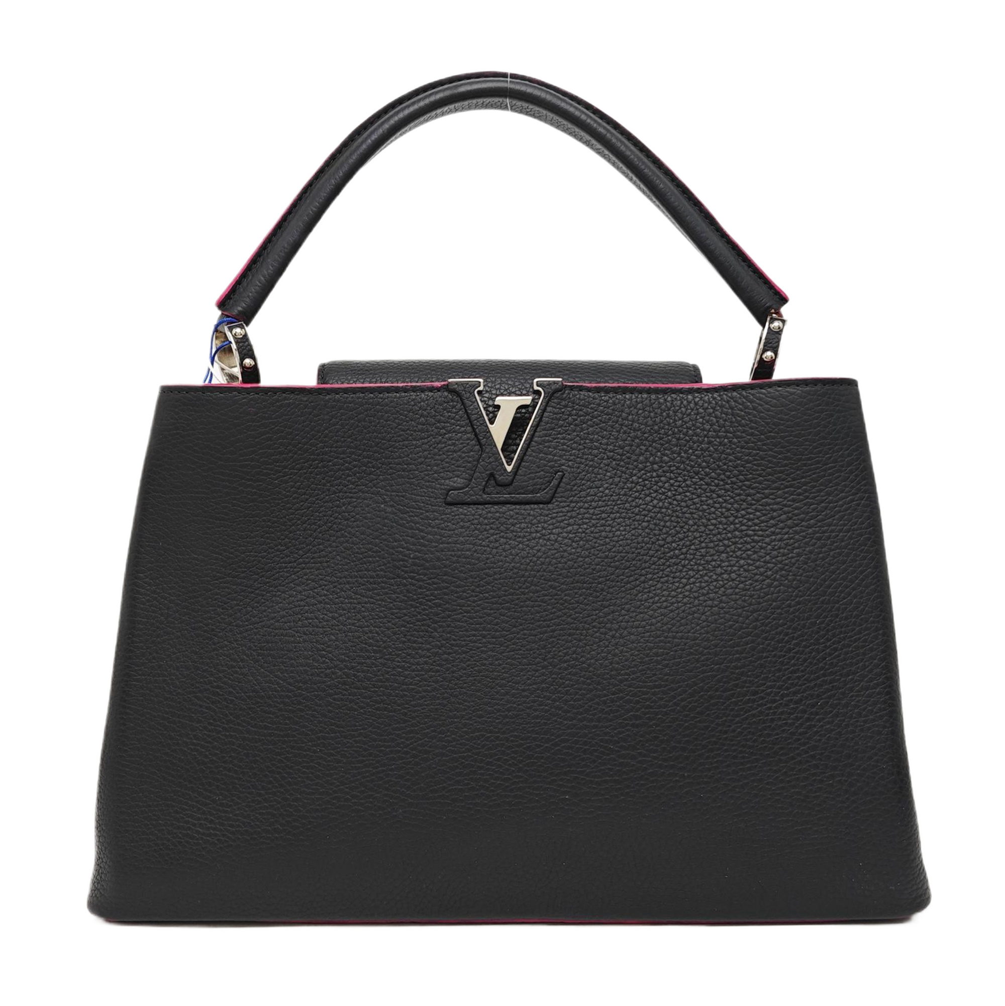 CAPUCINES GM Calfskin Black