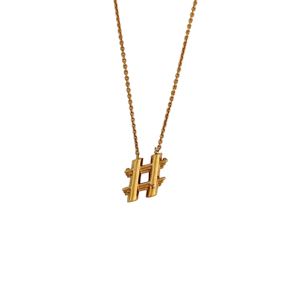 Metal Rose Gold Necklace