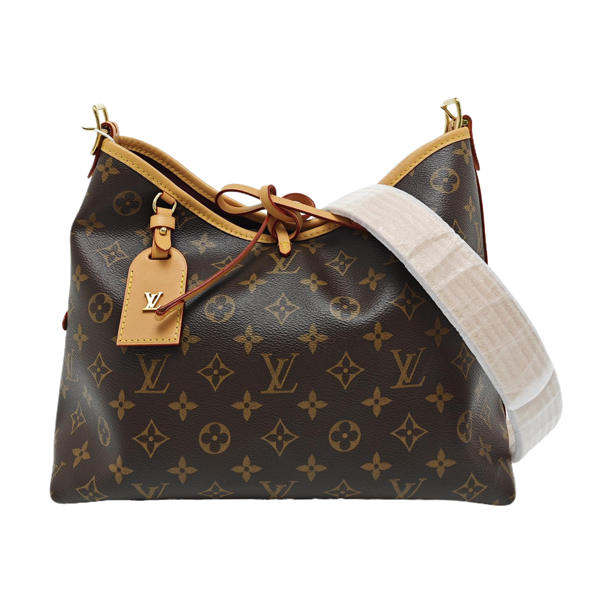 CARRYALL PM Monogram Coated Canvas Brown