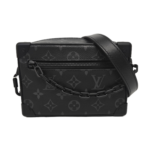 SOFT TRUNK Mini Monogram Coated Canvas Black