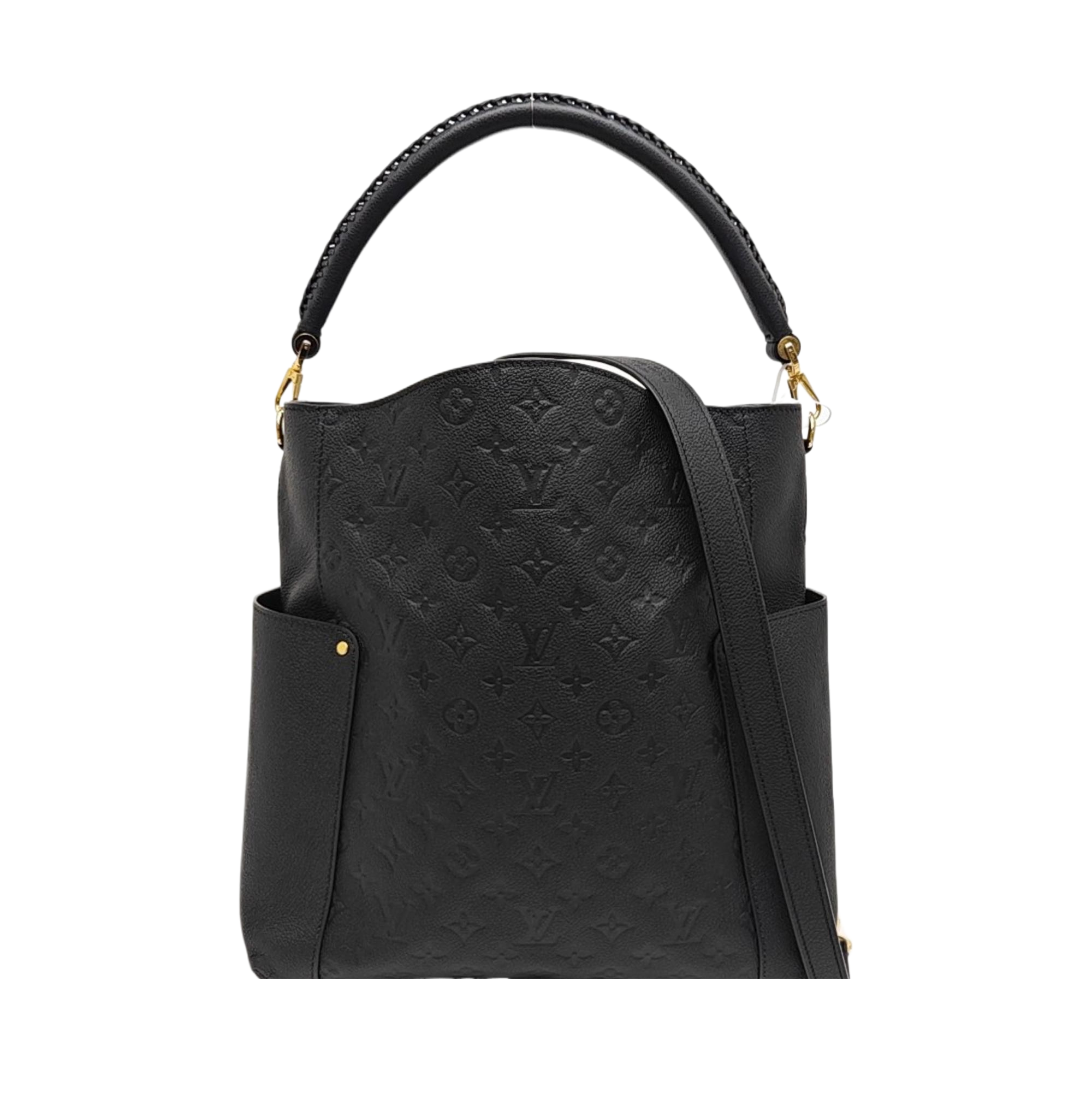 BAGATELLE Monogram Calfskin Black