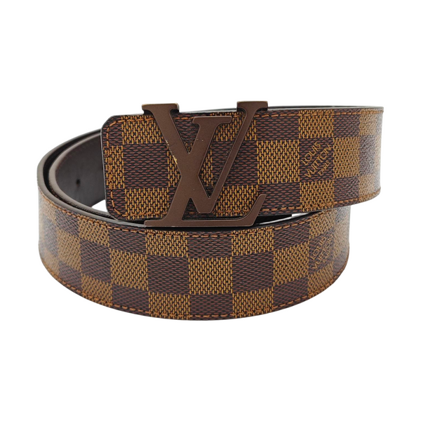 Coated Canvas Belt Brown